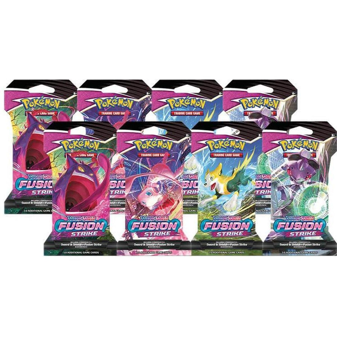 Fusion Strike Sleeved Booster Pack Bundle [Set of 8]