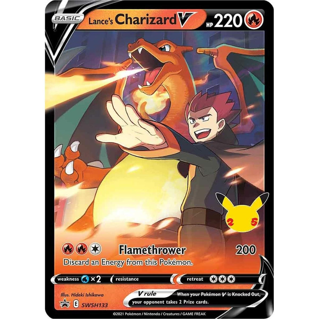 Lance's Charizard V - SWSH133