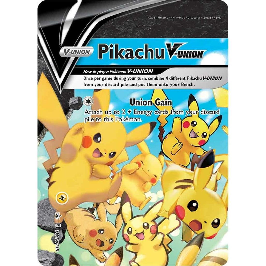 Pikachu V-Union - SWSH139