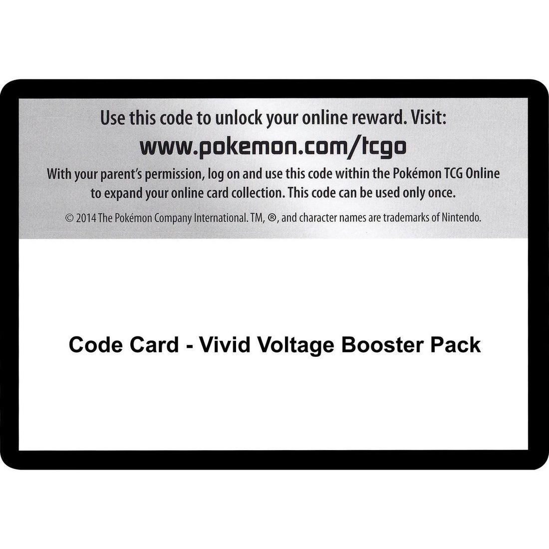 Code Card - Vivid Voltage Booster Pack