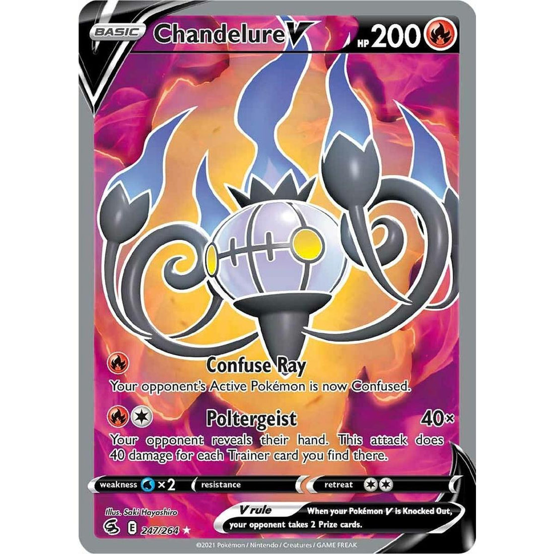 Chandelure V (Full Art)