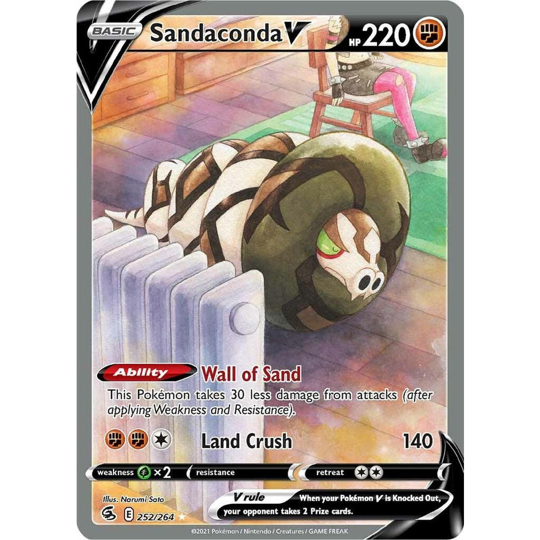 Sandaconda V (Alternate Full Art)