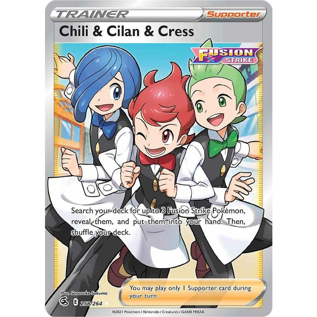 Chili & Cilan & Cress (Full Art)
