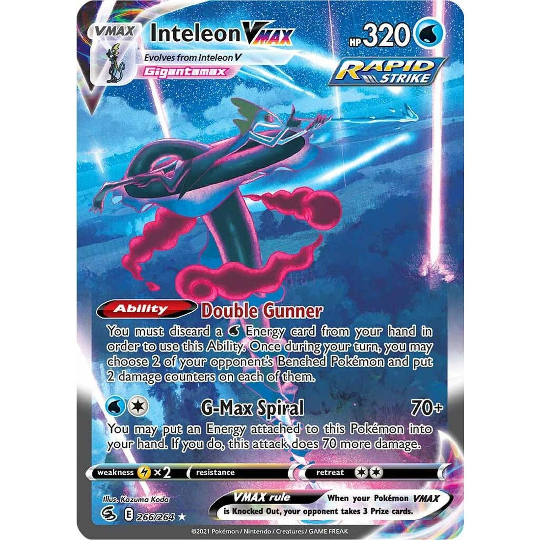 Inteleon VMAX (Alternate Art Secret)