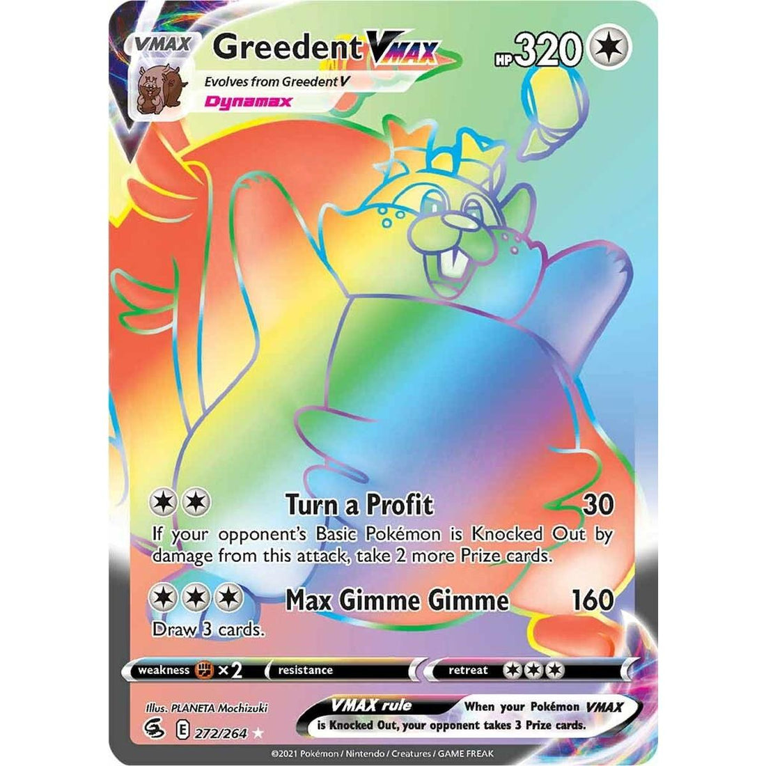 Greedent VMAX (Secret)