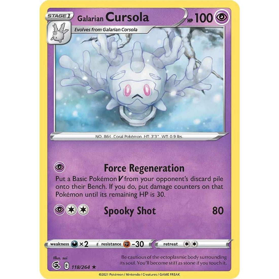 Galarian Cursola