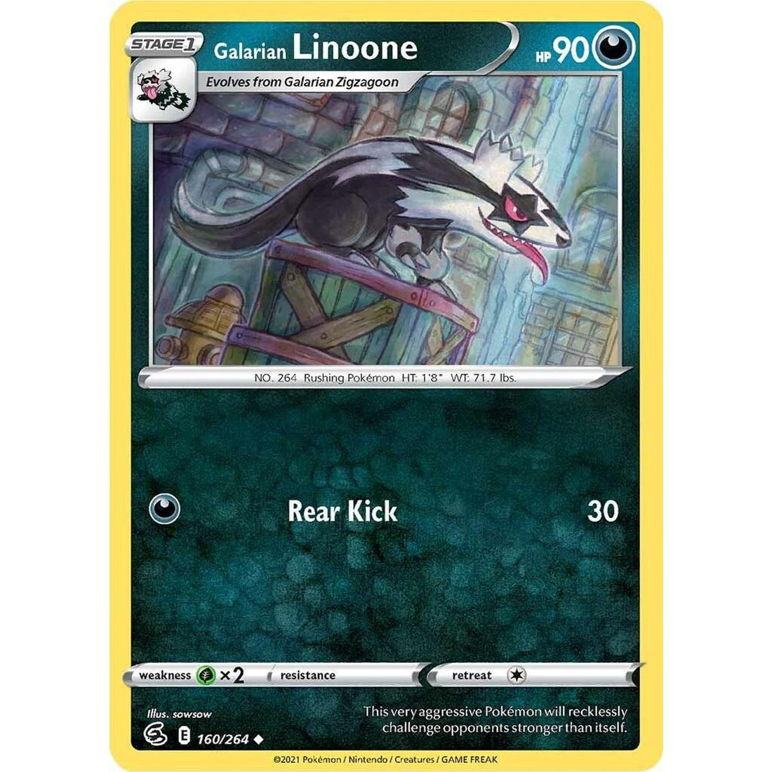 Galarian Linoone