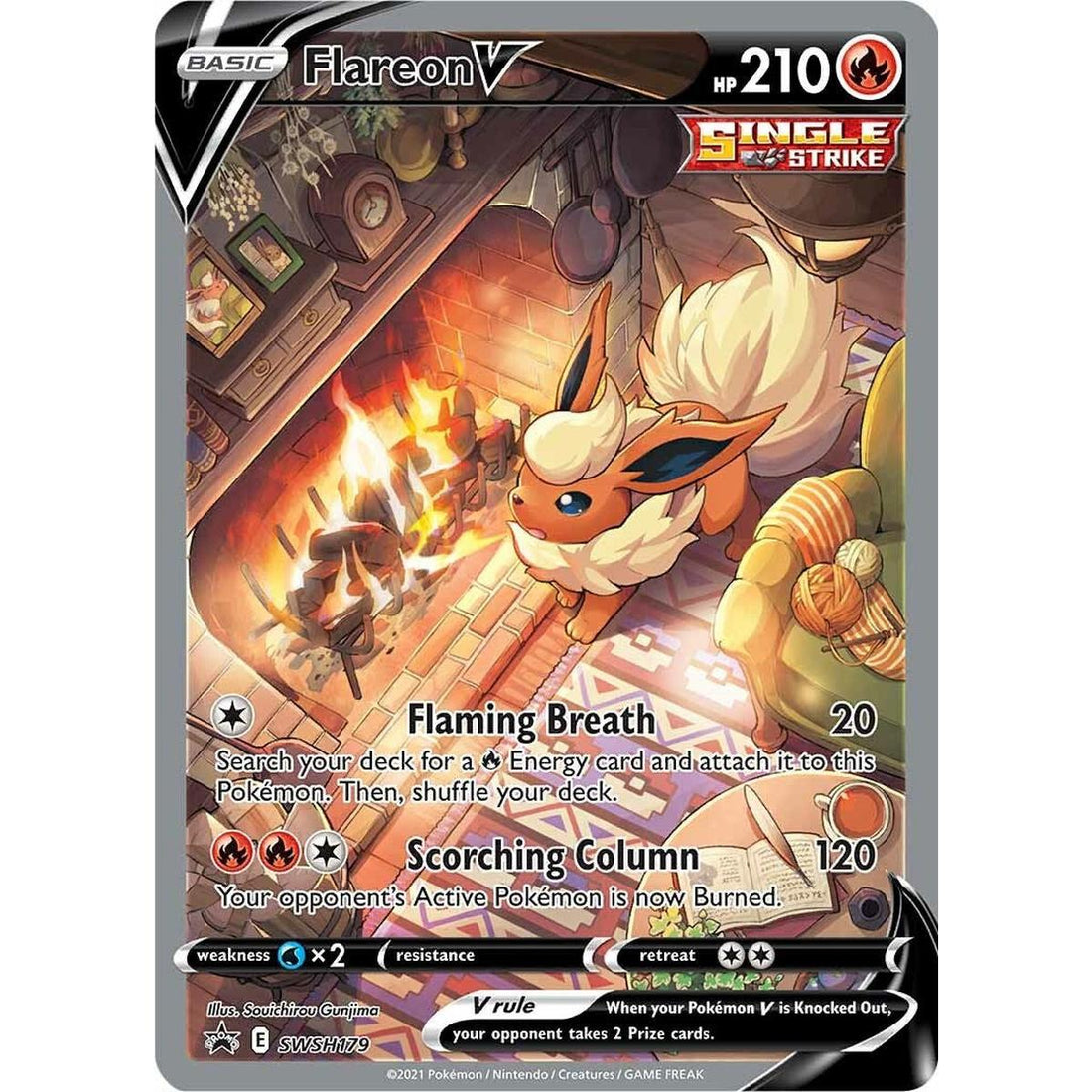 Flareon V - SWSH179