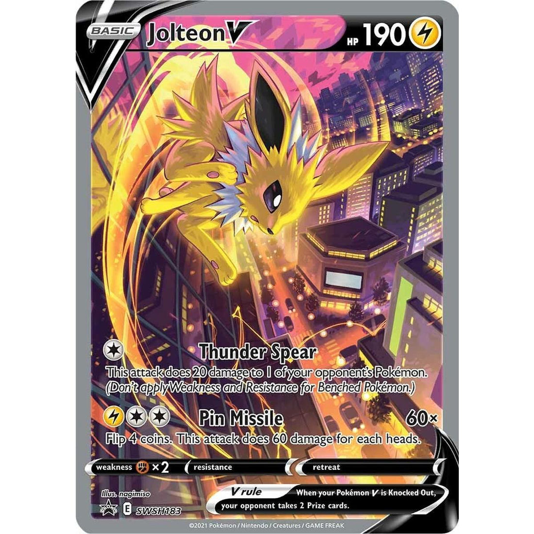 Jolteon V - SWSH183