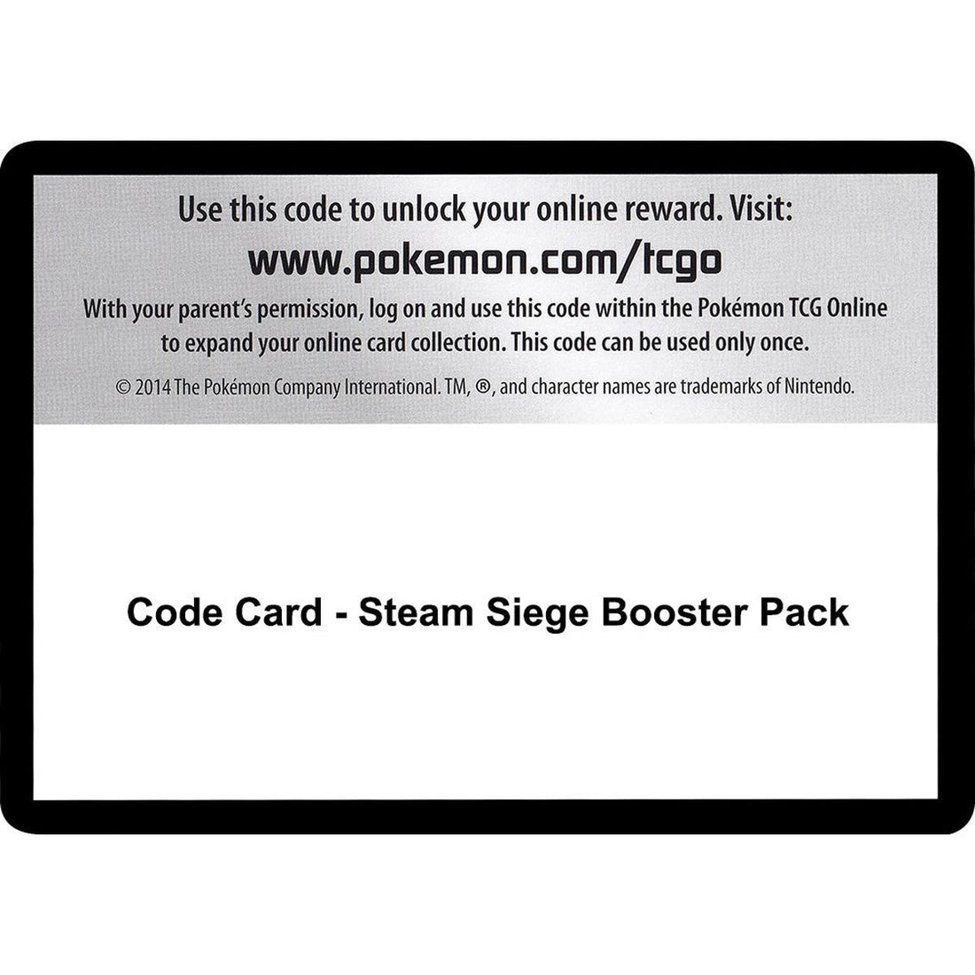 Code Card - Steam Siege Booster Pack