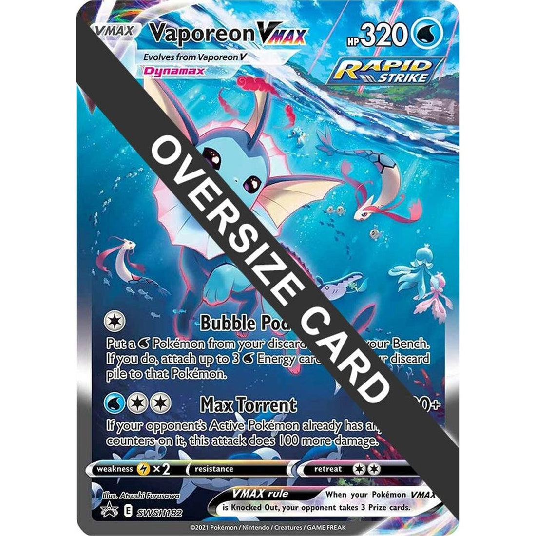 Vaporeon VMAX - SWSH182