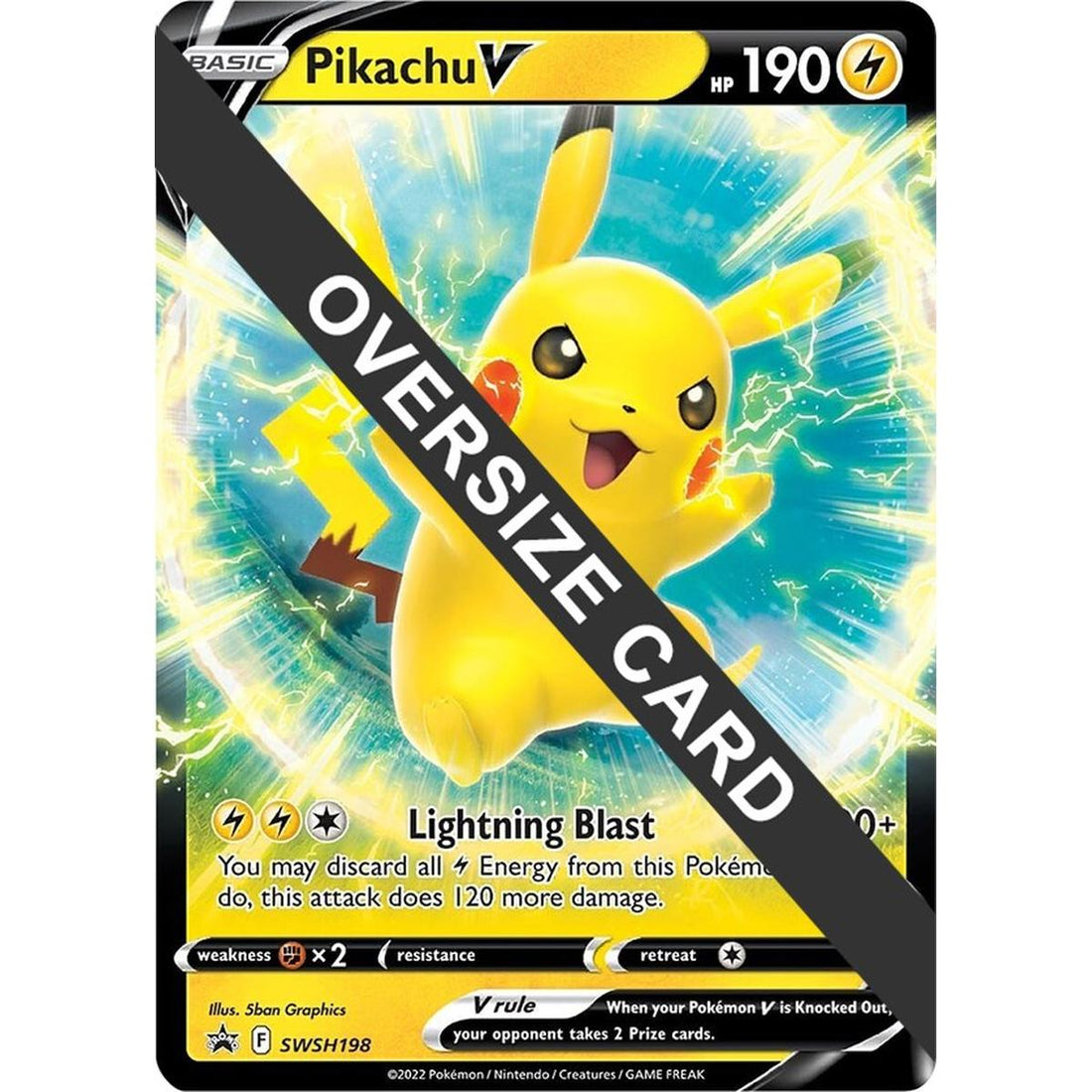 Pikachu V - SWSH198