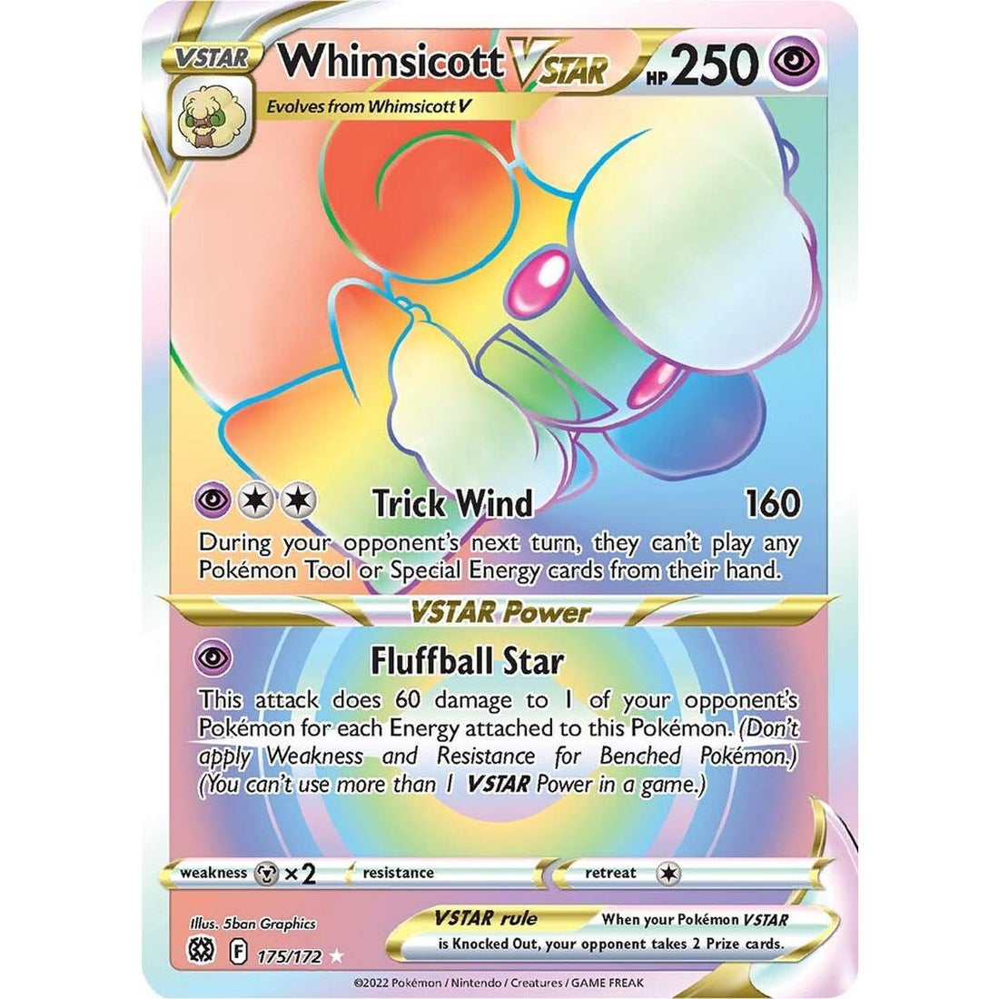 Whimsicott VSTAR (Secret)
