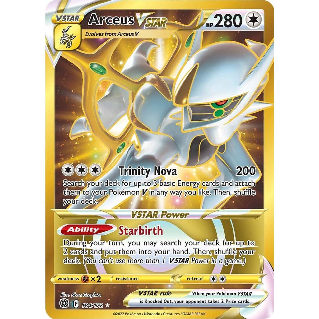 Arceus VSTAR (Secret) (184)