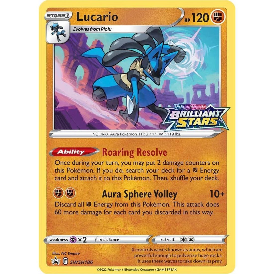 Lucario - SWSH186