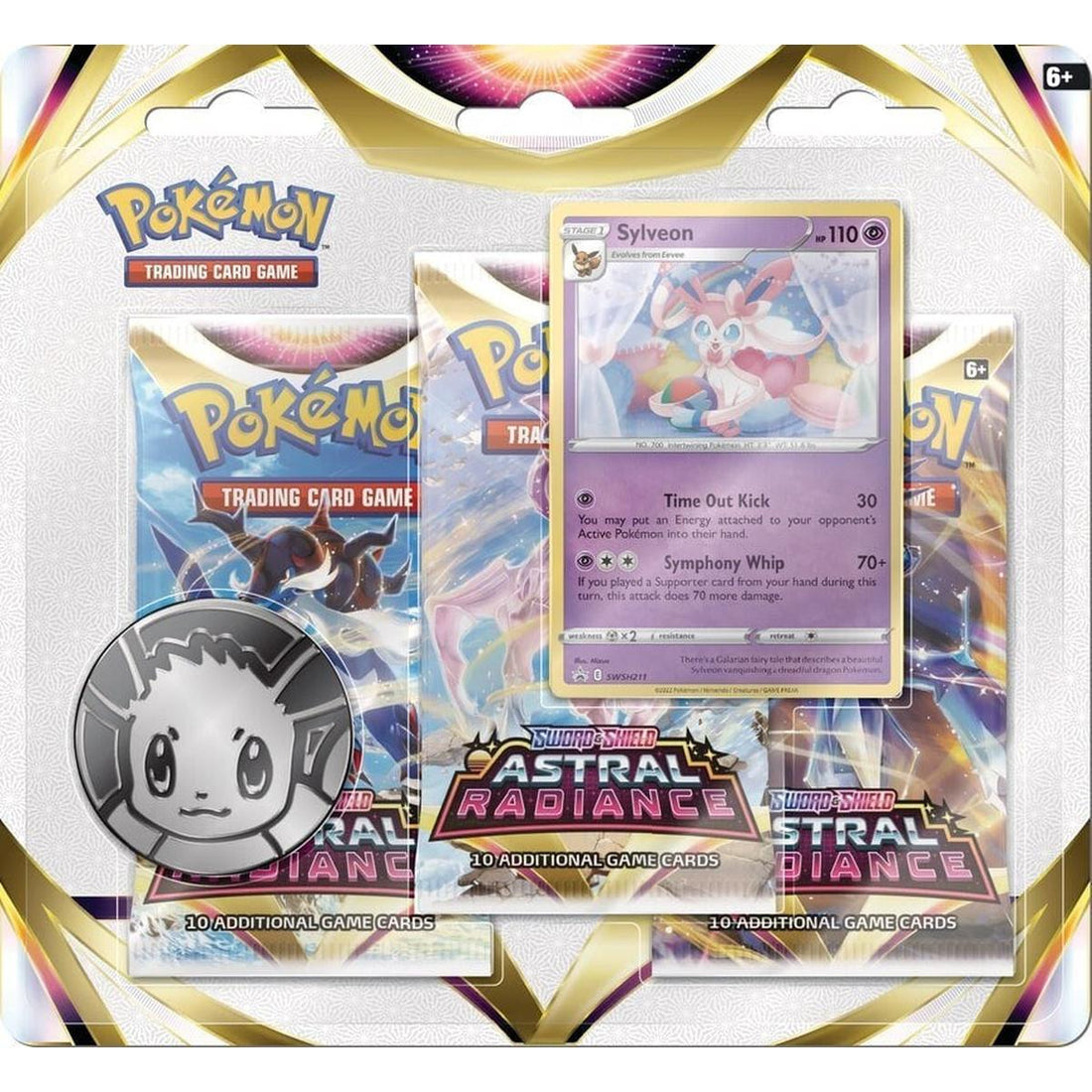 Astral Radiance 3 Pack Blister [Sylveon]