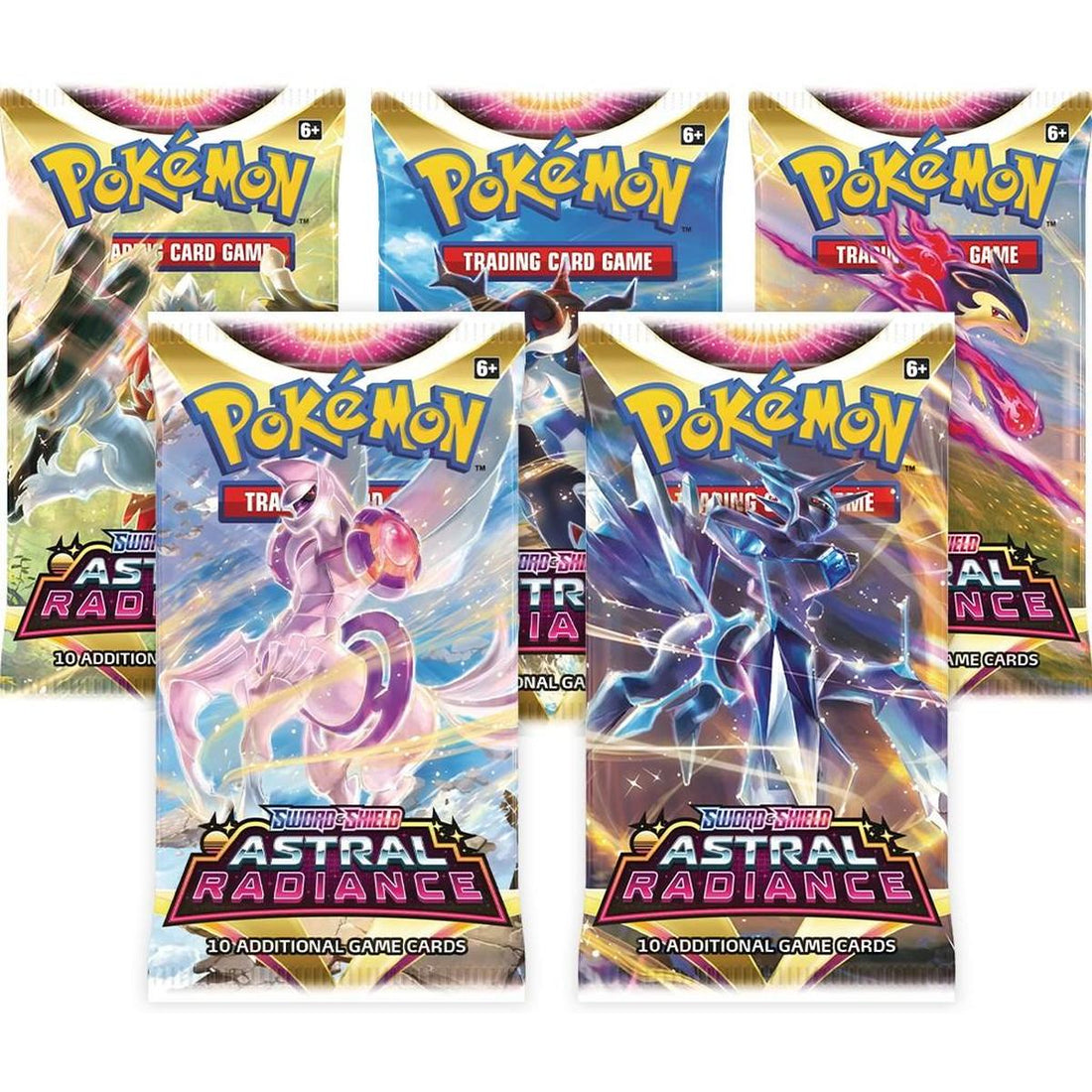 Astral Radiance Booster Pack Art Bundle [Set of 5]