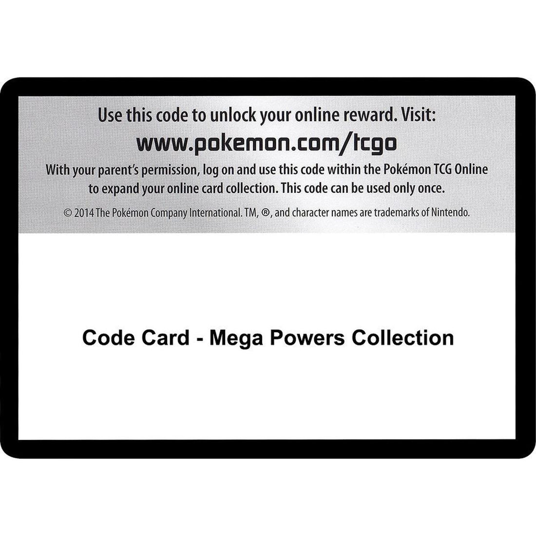 Code Card - Mega Powers Collection