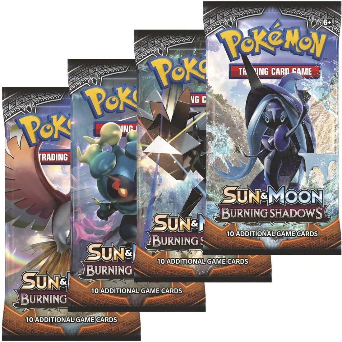 Burning Shadows Booster Pack Art Bundle [Set of 4]