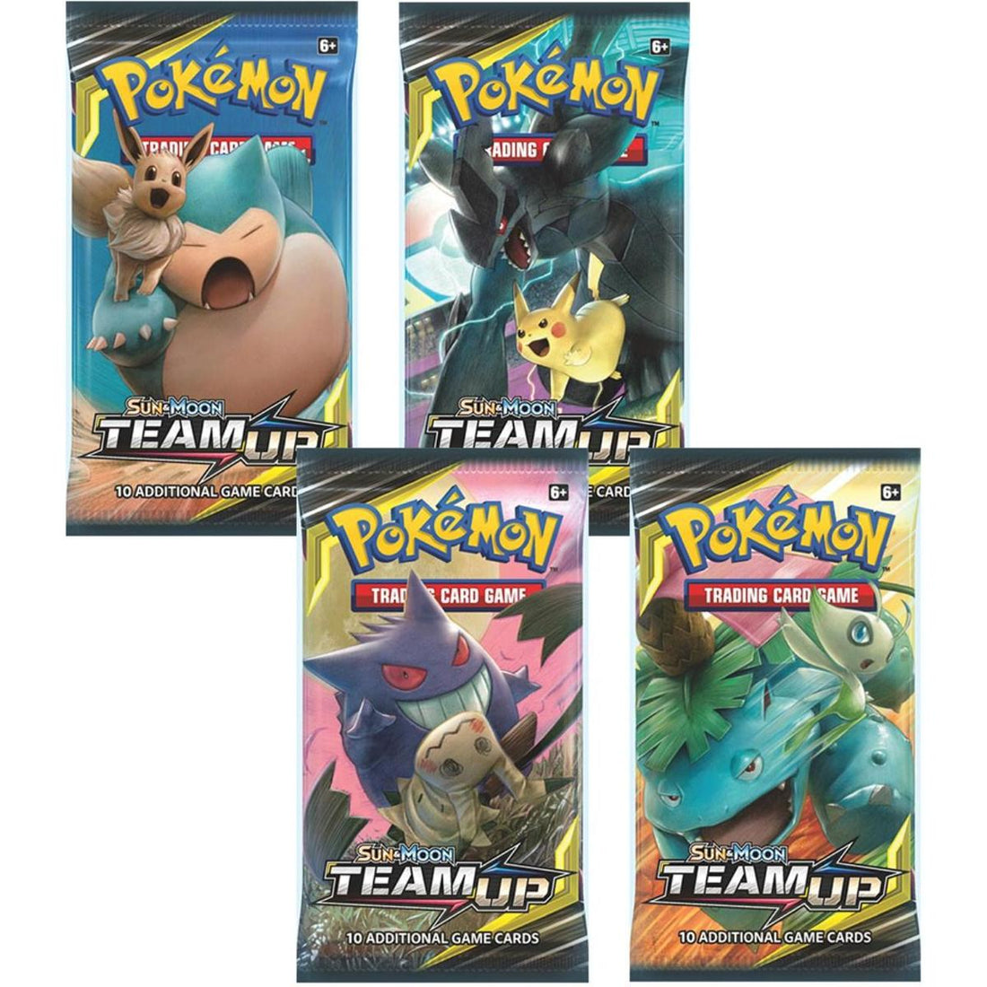 Team Up Booster Pack Art Bundle [Set of 4]