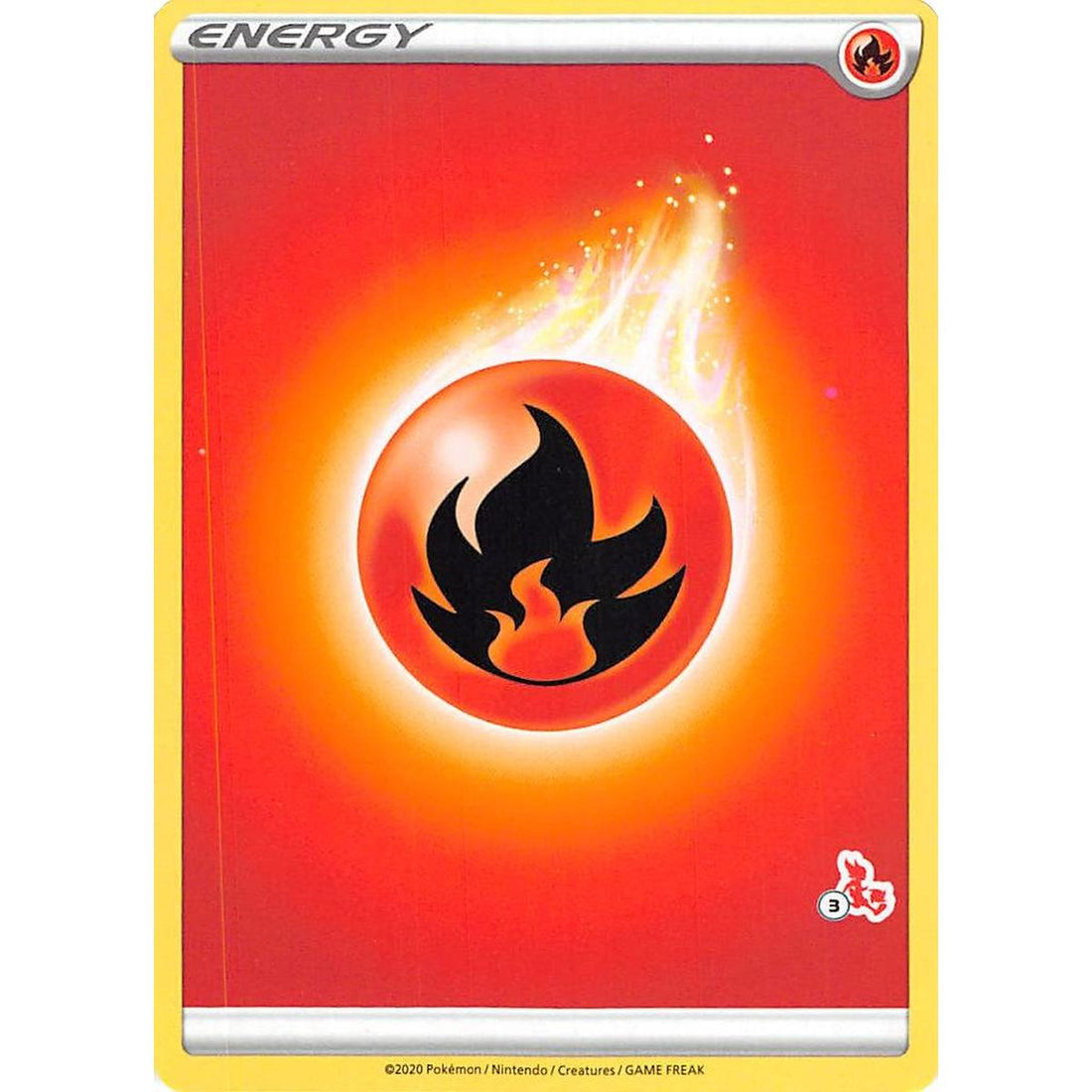 Fire Energy (#3 Cinderace Stamped)