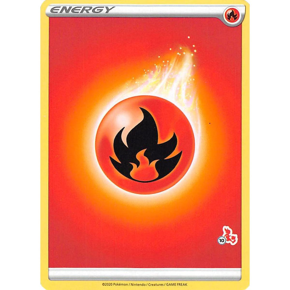 Fire Energy (#10 Cinderace Stamped)