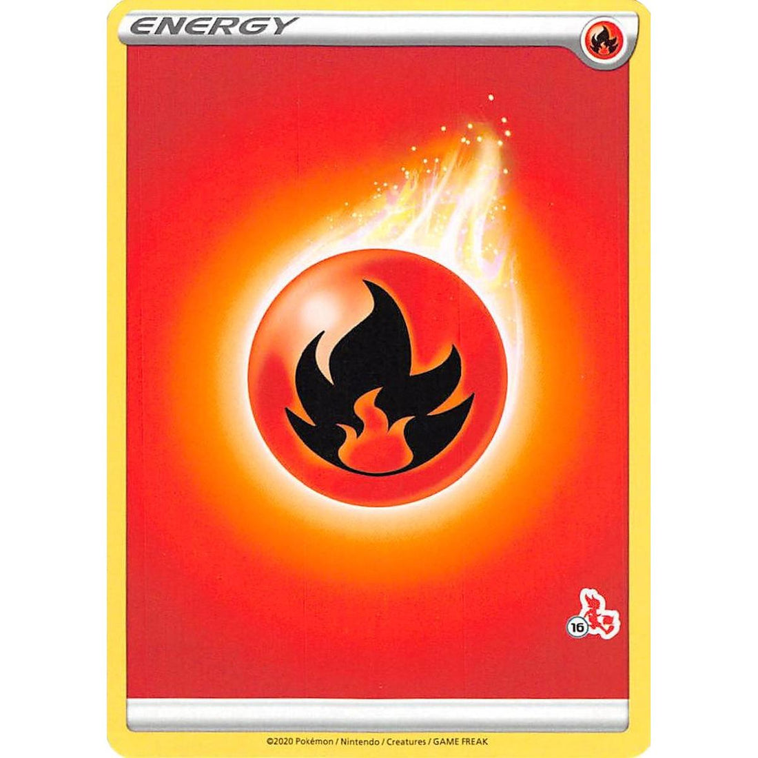 Fire Energy (#16 Cinderace Stamped)