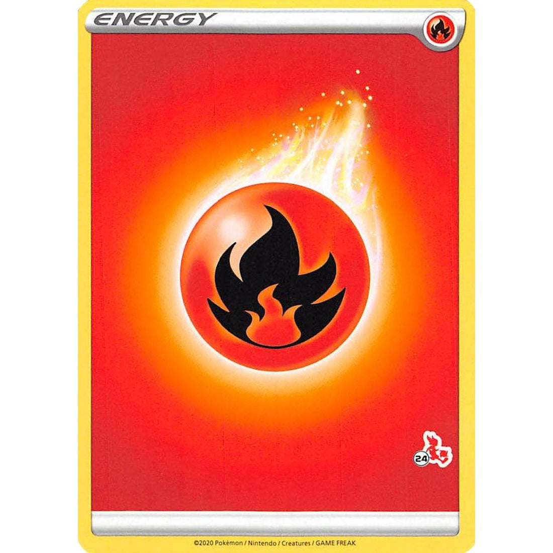 Fire Energy (#24 Cinderace Stamped)
