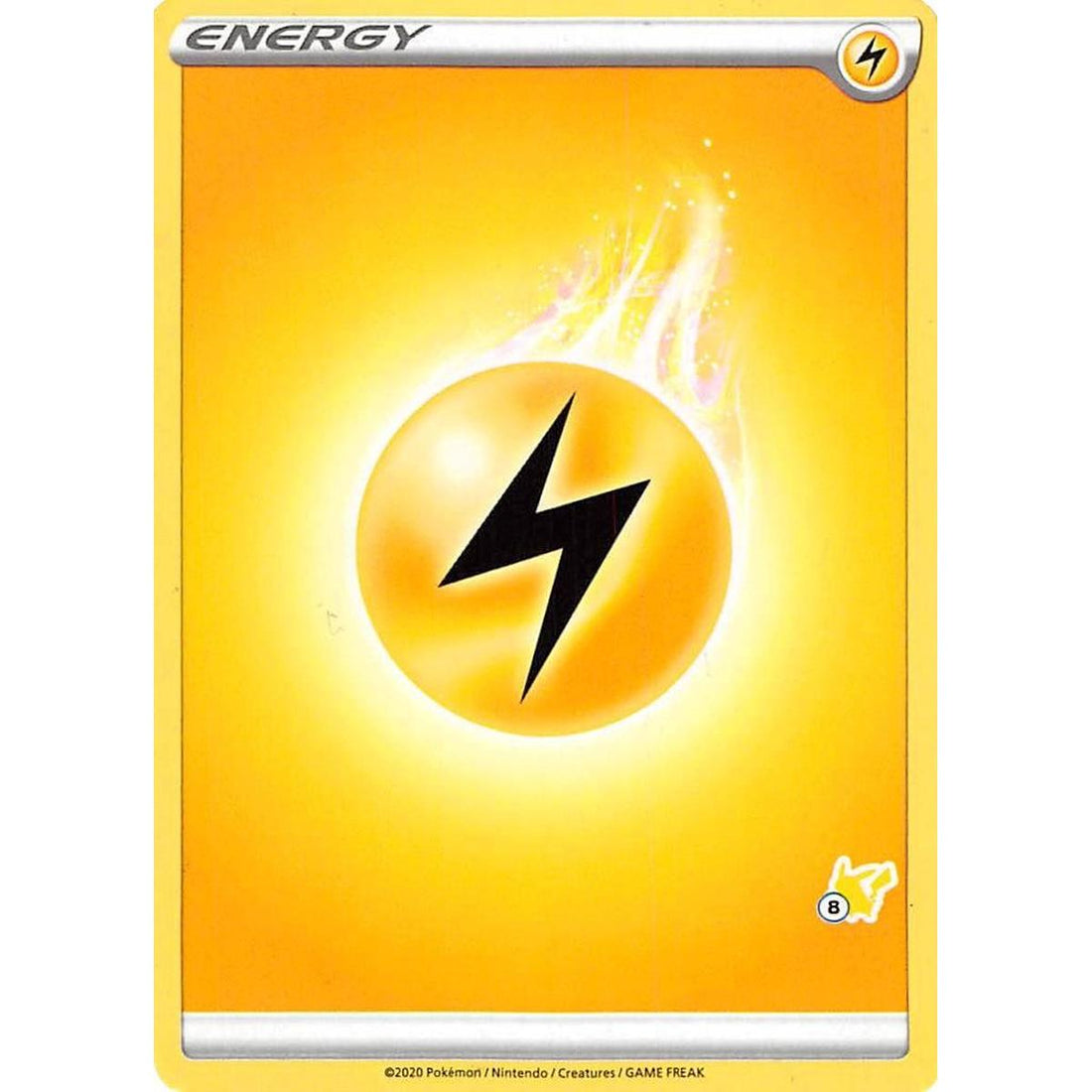 Lightning Energy (#8 Pikachu Stamped)