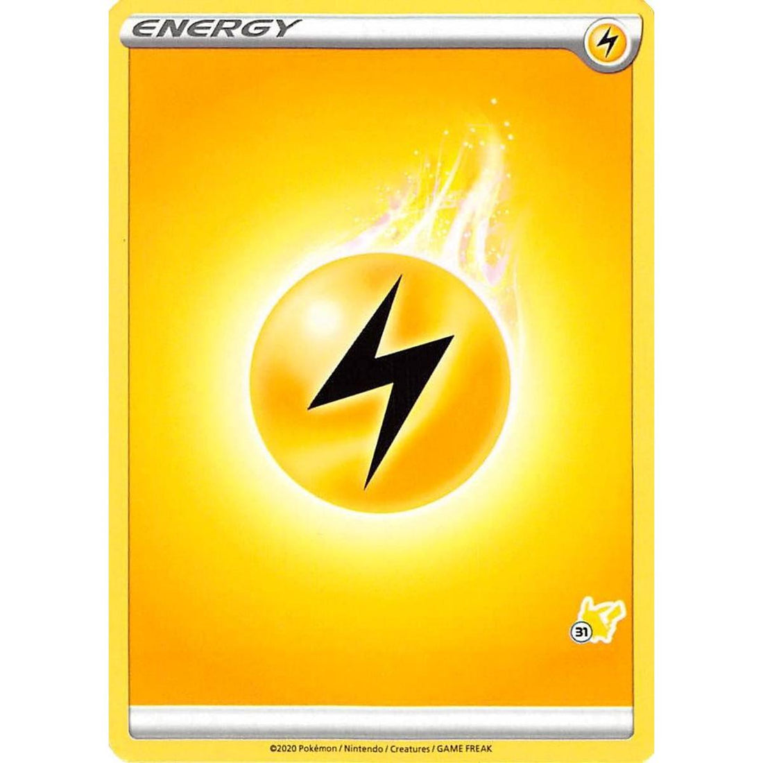 Lightning Energy (#31 Pikachu Stamped)