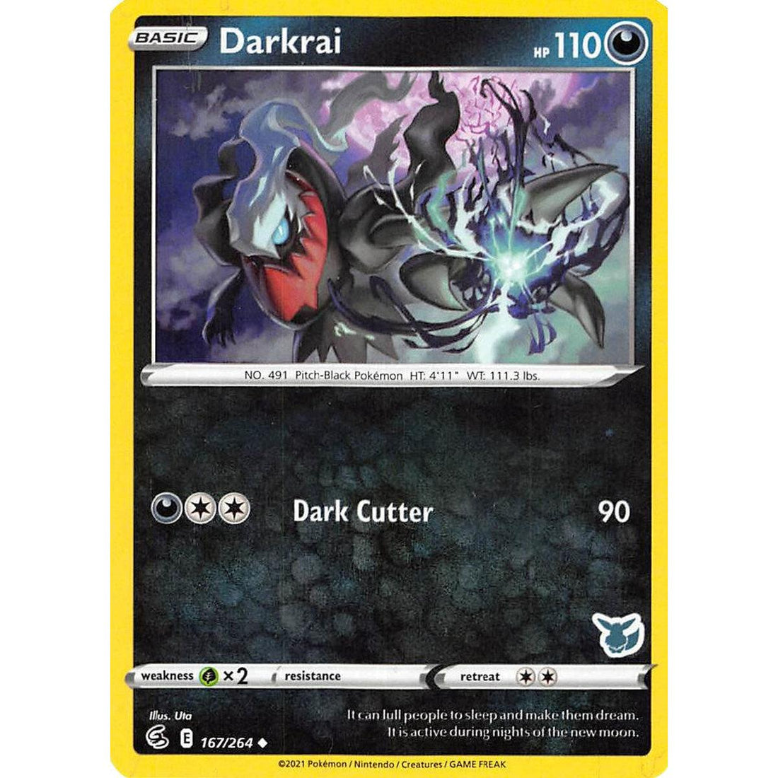 Darkrai - 167/264 (Eevee Stamped)