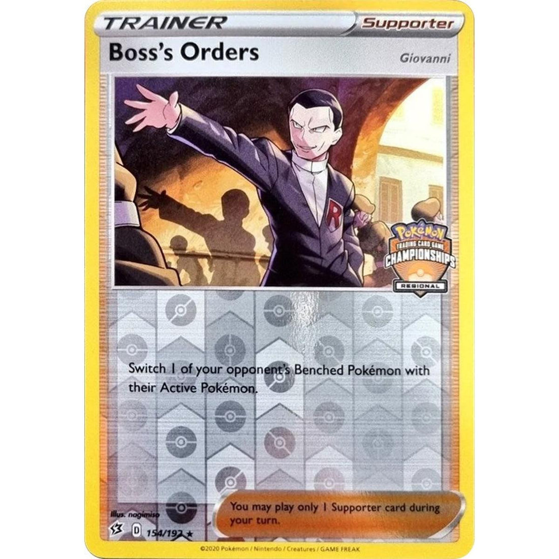 Boss's Orders - 154/192 (Regional Championships)