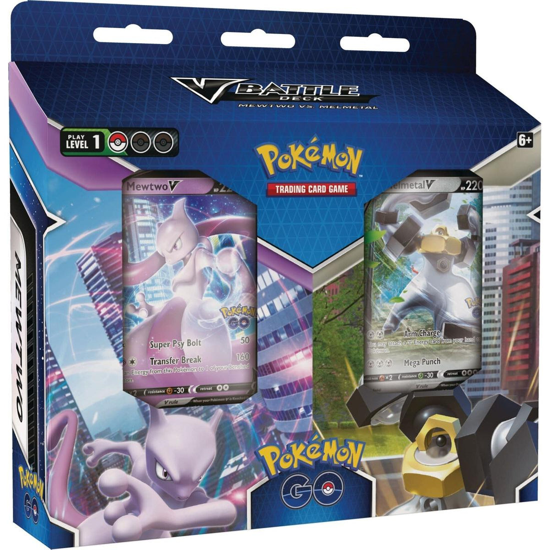Pokemon GO V Battle Deck Bundle [Mewtwo V/Melmetal V]
