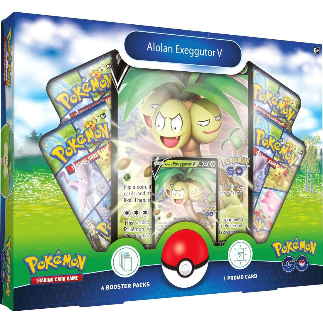 Pokemon GO Collection [Alolan Exeggutor V]