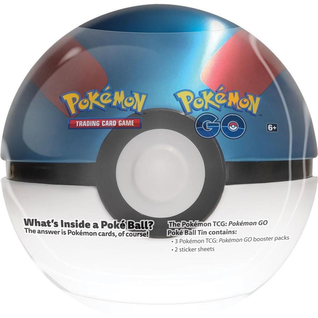 Pokemon GO Poke Ball Tin - Great Ball
