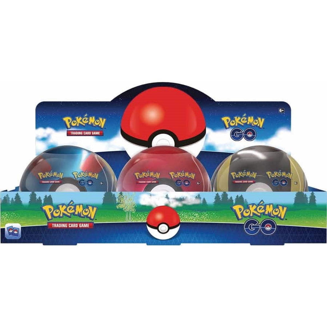 Pokemon GO Poke Ball Tin Display