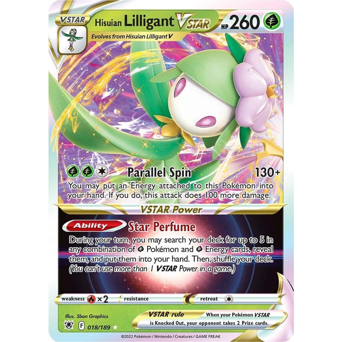 Hisuian Lilligant VSTAR