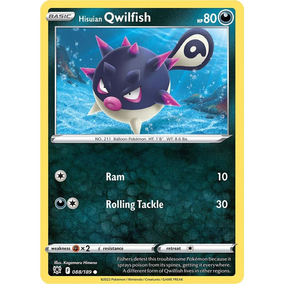 Hisuian Qwilfish (88)