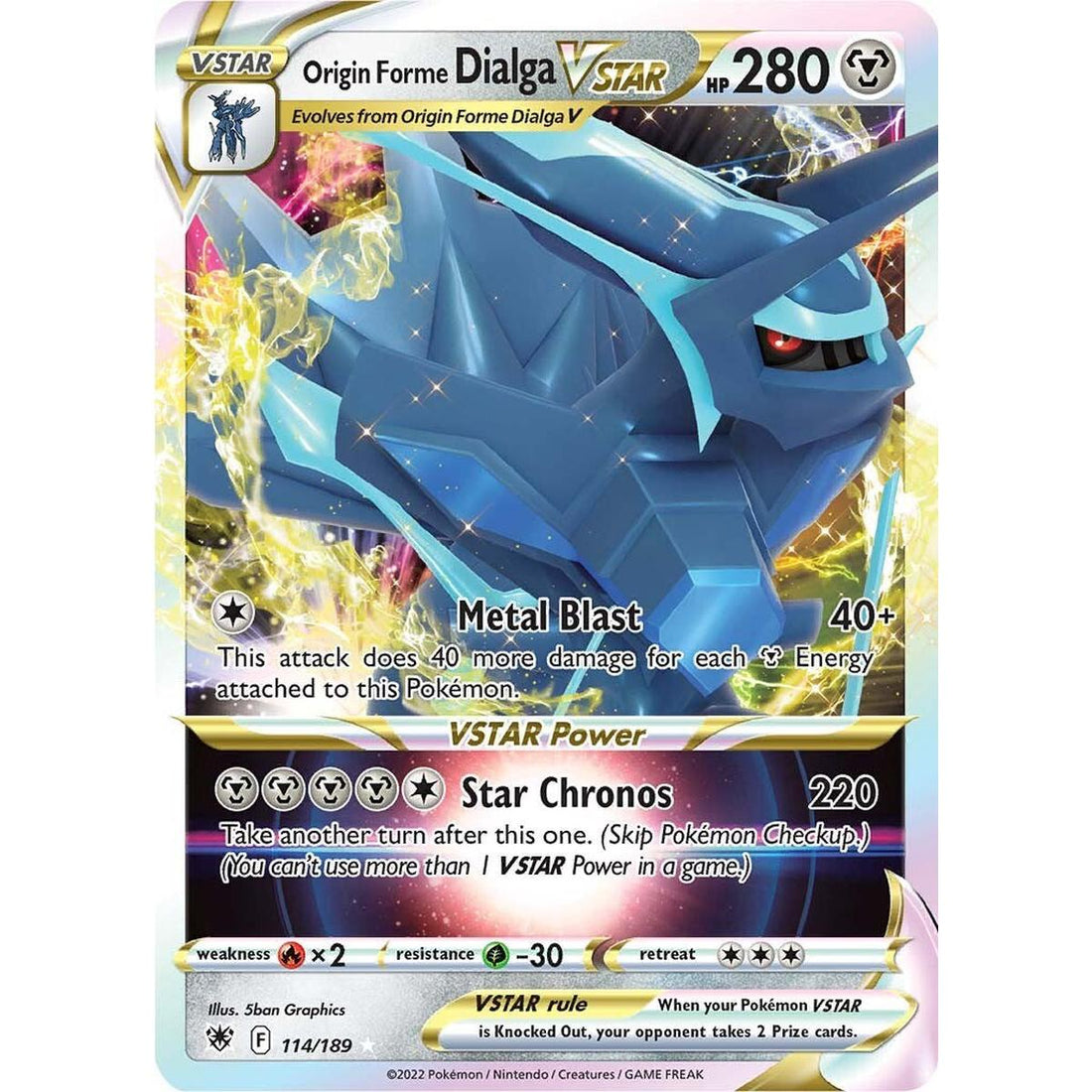 Origin Forme Dialga VSTAR