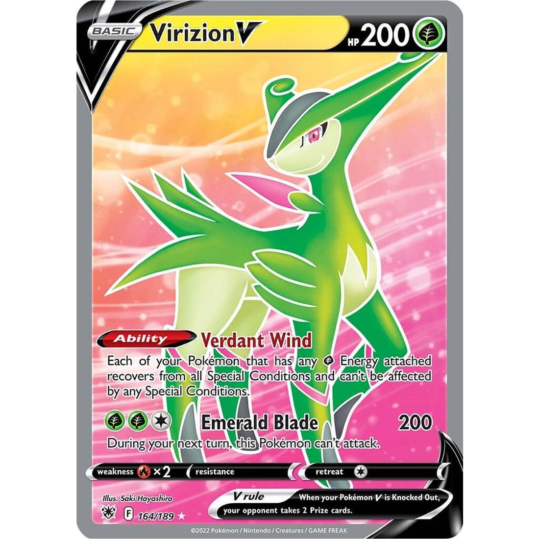 Virizion V (Full Art)