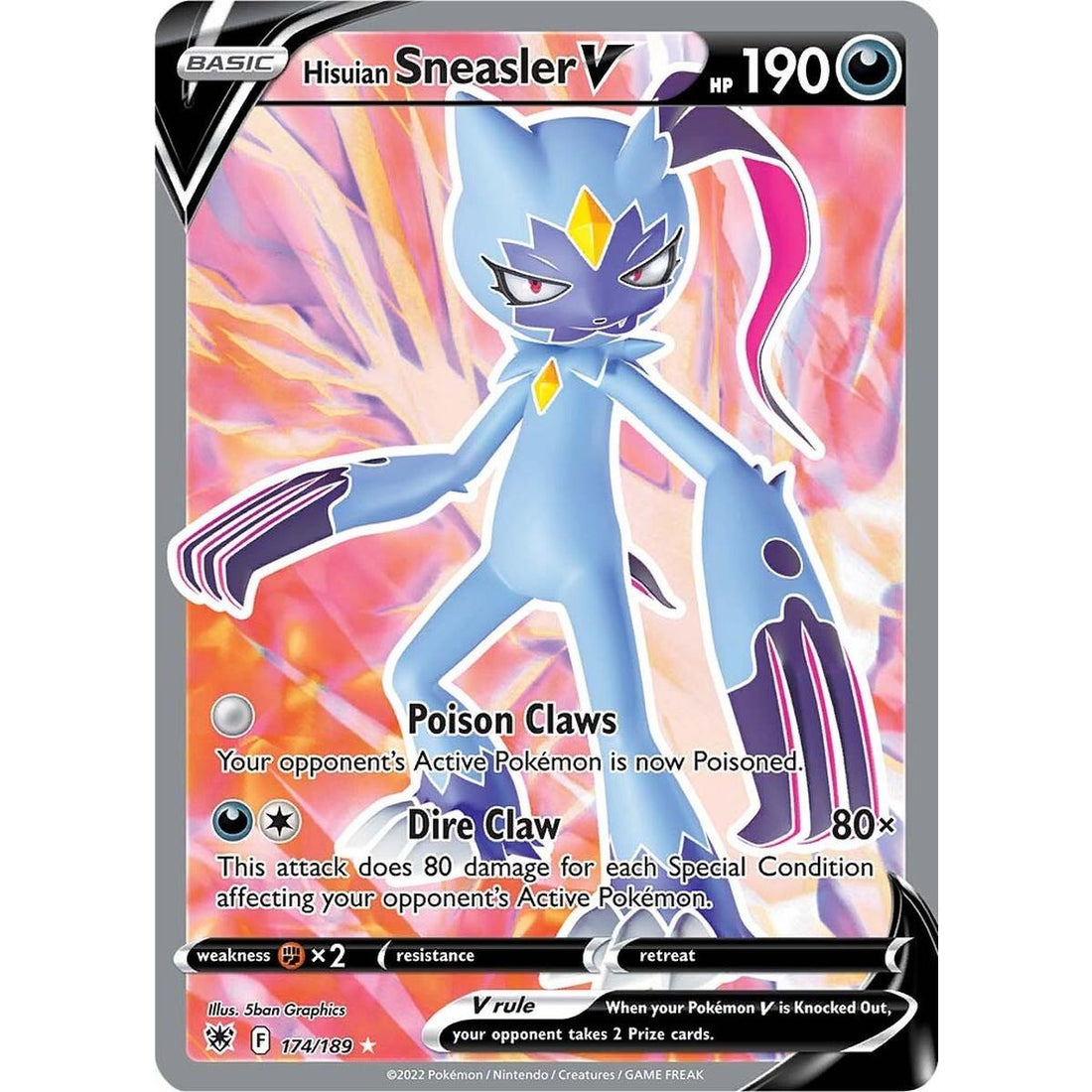 Hisuian Sneasler V (Full Art)