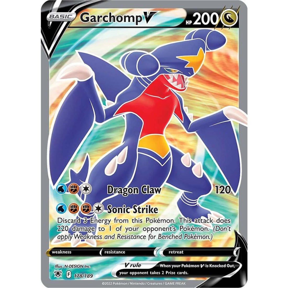 Garchomp V (Full Art)