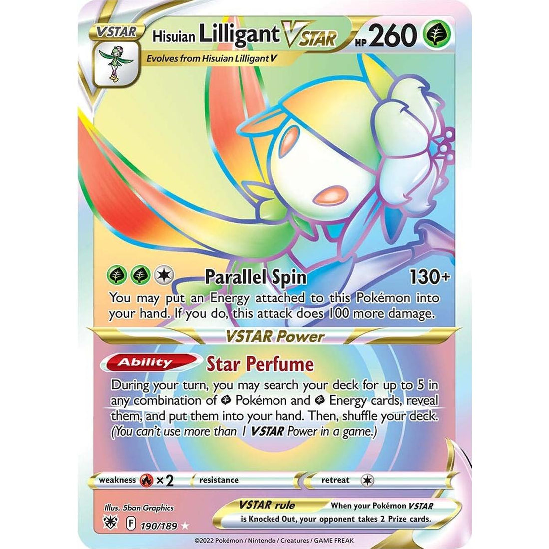 Hisuian Lilligant VSTAR (Secret)
