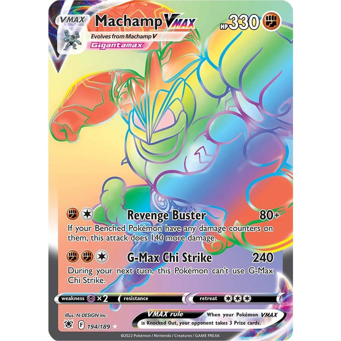 Machamp VMAX (Secret)