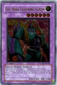 Evil Hero Lightning Golem (UTR)