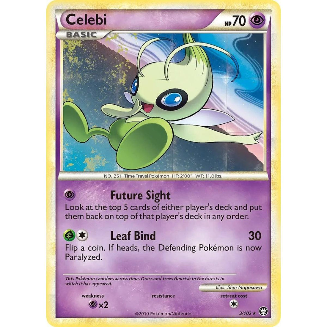 Celebi - 3/102 (Non-Holo Movie Exclusive)