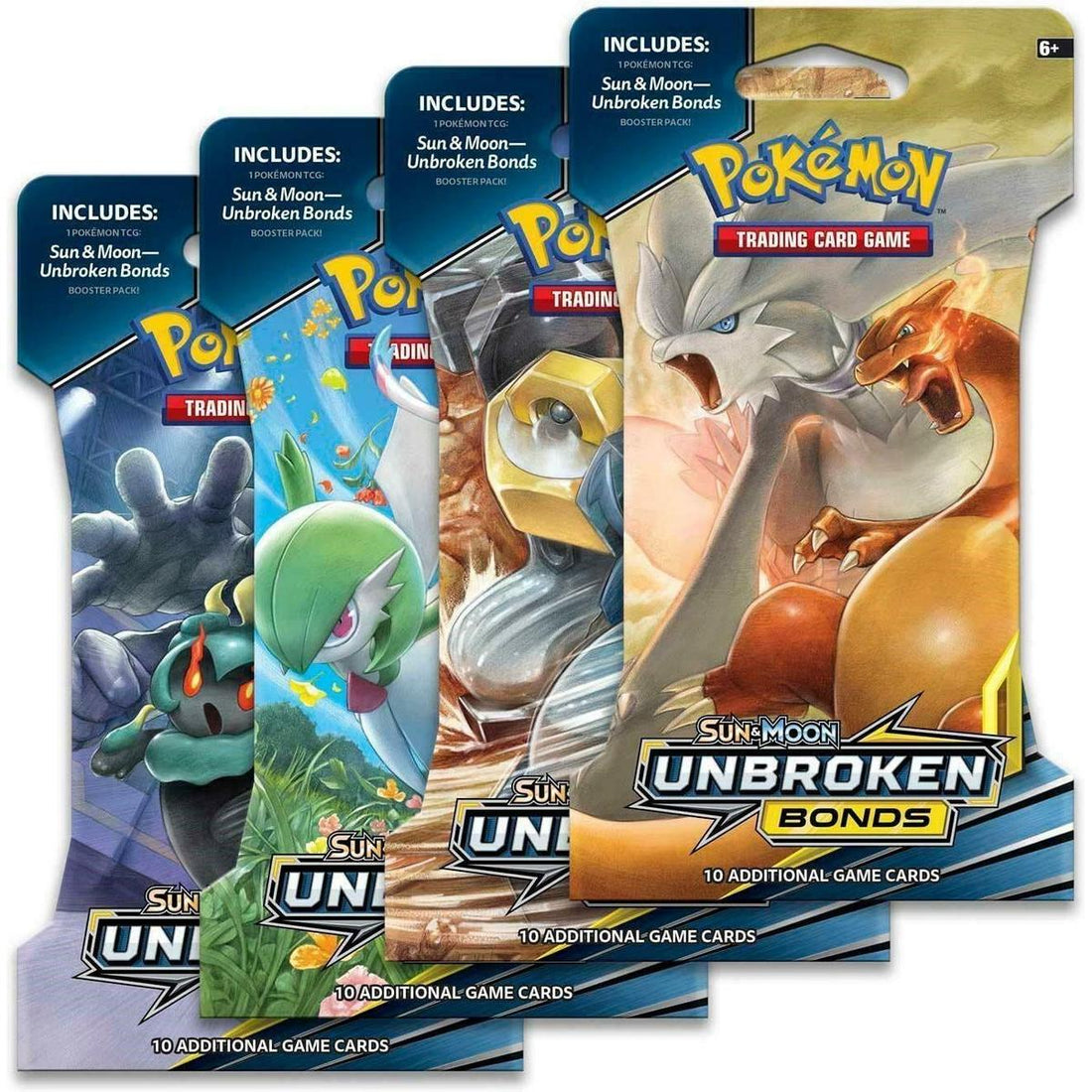 Unbroken Bonds Sleeved Booster Pack Art Bundle [Set of 4]