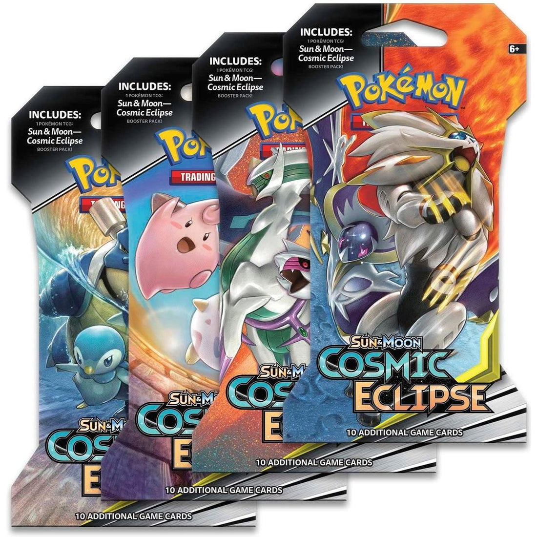 Cosmic Eclipse Sleeved Booster Pack Art Bundle [Set of 4]