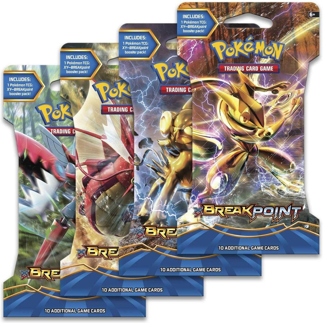 BREAKpoint Sleeved Booster Pack Art Bundle [Set of 4]