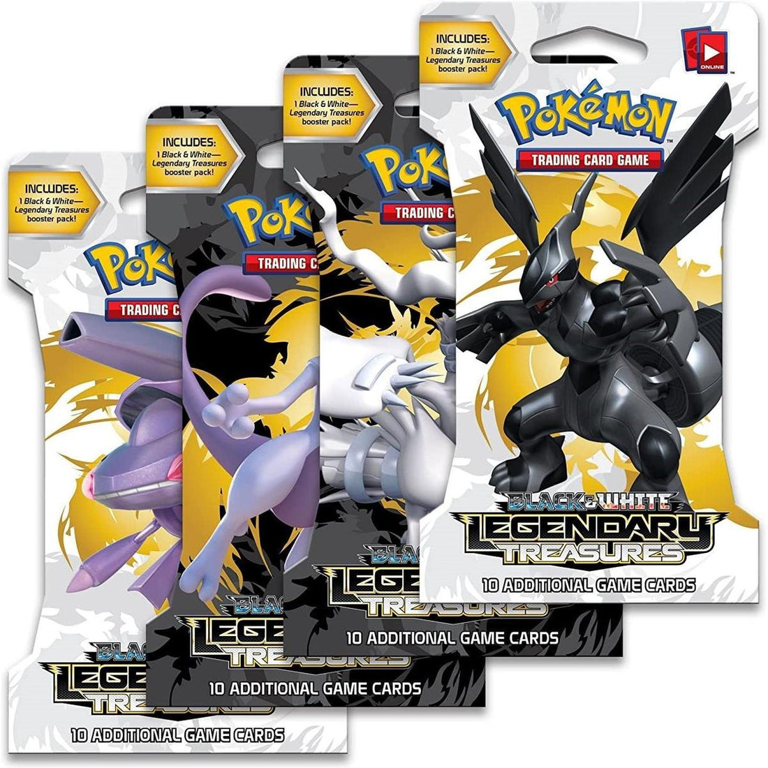 Legendary Treasures Sleeved Booster Pack Art Bundle [Set of 4]